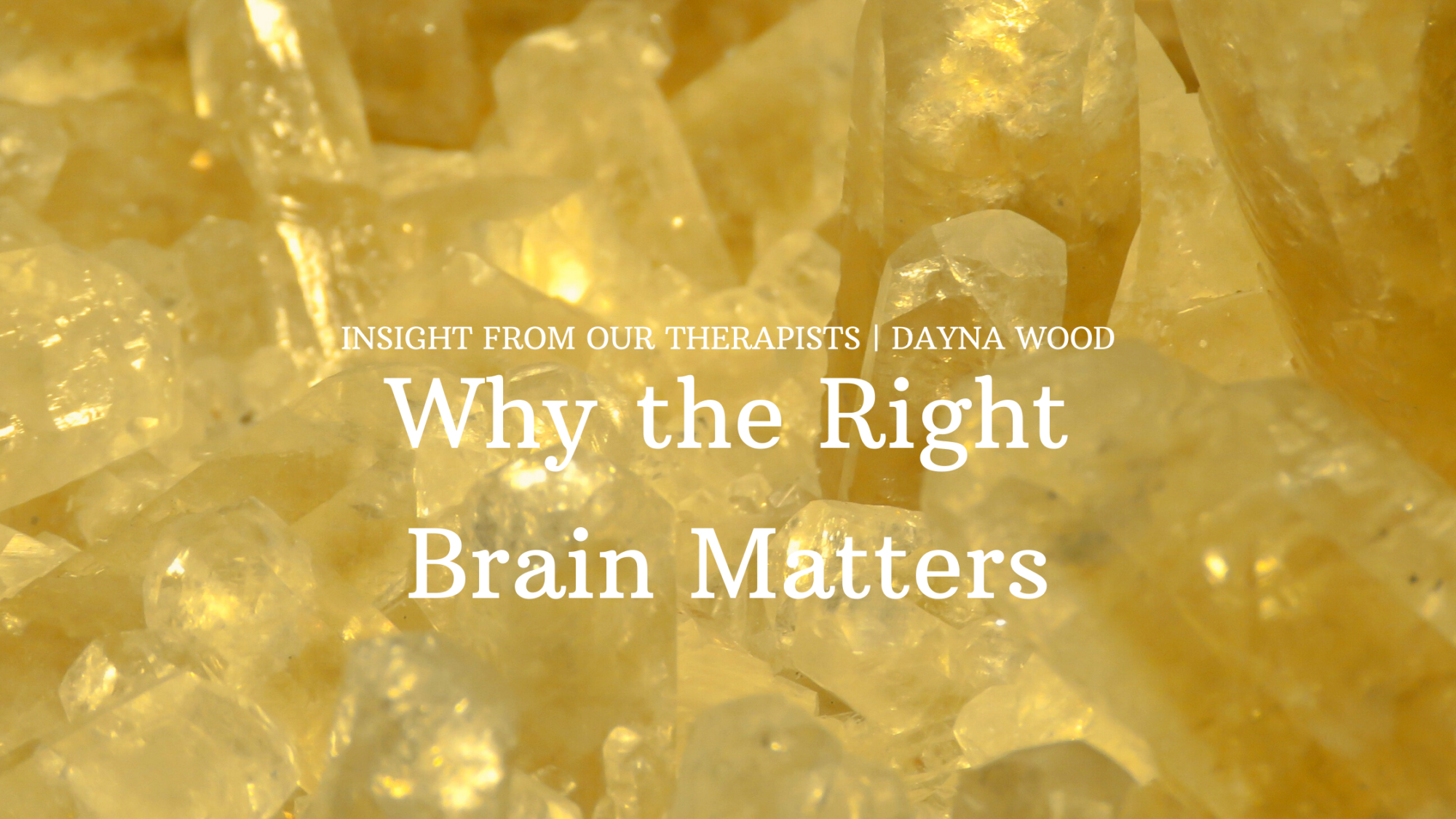Read more about the article Why the Right-Brain Matters